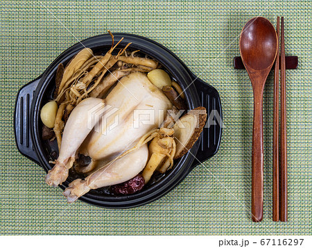 サムゲタン 鶏肉 保養食 67116297