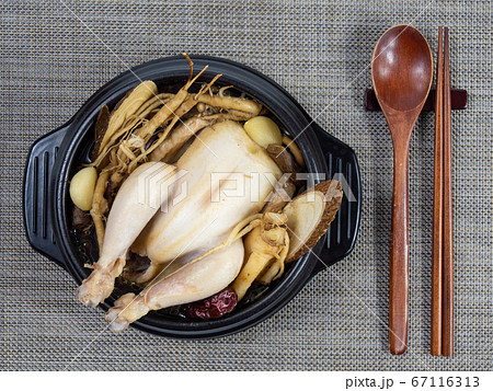 サムゲタン 鶏肉 保養食 67116313