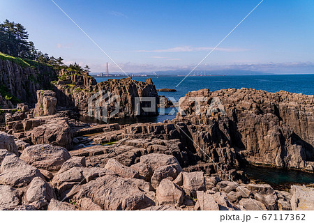 （福井県）東尋坊　南側海岸線 67117362