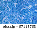 和服の布地 67118763