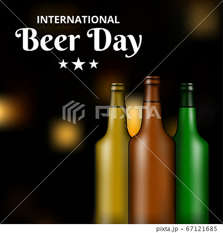 International Beer Day, on August. Cheers with clinking beer mugs conceptual. vector illustration. International Beer Day, on August. Cheers with clinking beer mugs conceptual. vector illustration. 67121685