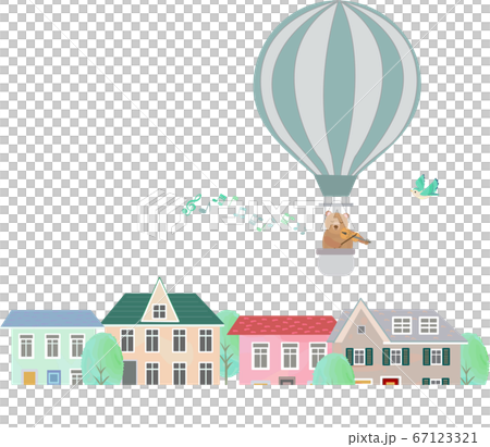 Bear in a balloon Bear in a balloon 67123321