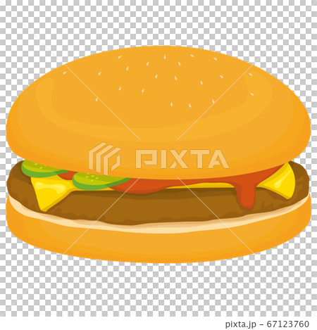 スタンダードのハンバーガー 67123760