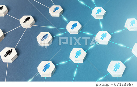 The spread of ideas through a network of people. Leader and leadership. The rapid dissemination of information and reaction of society. Collaboration and cooperation with followers to achieve goals. 67123967