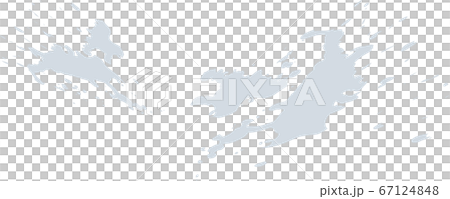 Splashing dynamism illustration silhouette vector 67124848