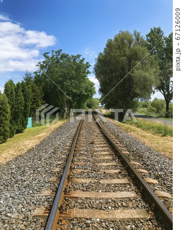 Railroad and highway. 67126009
