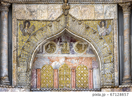 St Mark`s Basilica or San Marco closeup, Venice, St Mark`s Basilica or San Marco closeup, Venice, 67128657