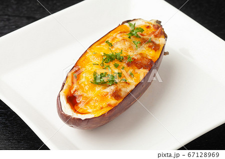 ナスのミートソースチーズ焼き 67128969