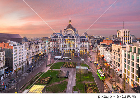 Antwerp, Belgium Cityscape Antwerp, Belgium Cityscape 67129648