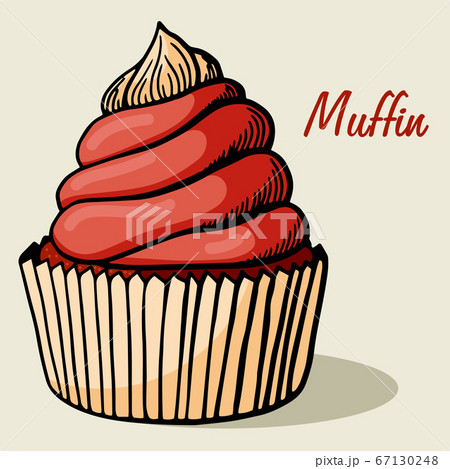 Cupcake collection with different flavors 67130248