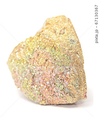 marcasite mineral isolated on a white background marcasite mineral isolated on a white background 67130367