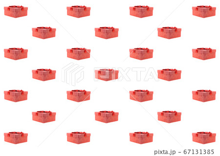 holiday box red square valentines day present holiday box red square valentines day present 67131385