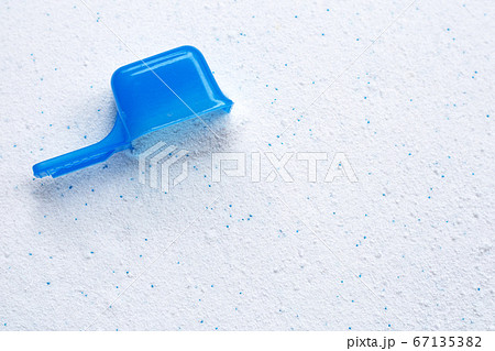 Detergent powder with measuring spoon for clothes Detergent powder with measuring spoon for clothes 67135382