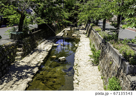 石火矢町ふるさと村　紺屋川筋　岡山県高梁市 67135543
