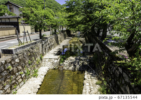 石火矢町ふるさと村　紺屋川筋　岡山県高梁市 67135544