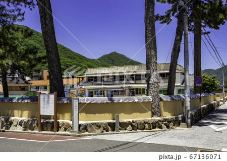 石火矢町ふるさと村　藩校有終館跡　高梁市立高梁幼稚園　岡山県高梁市 67136071