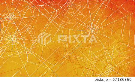 蜘蛛の巣の背景のイラスト素材