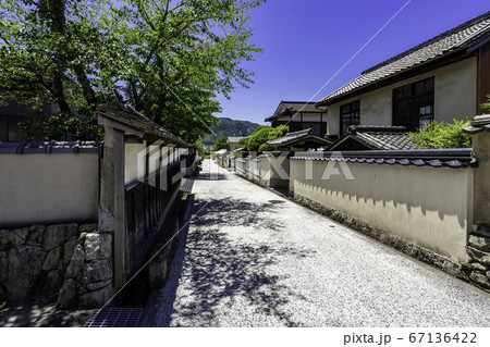 石火矢町ふるさと村 武家屋敷の街並み 岡山県高梁市 石火矢町ふるさと村 武家屋敷の街並み 岡山県高梁市 67136422
