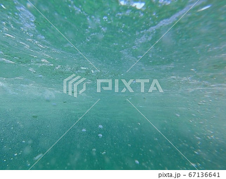 水の中の写真素材