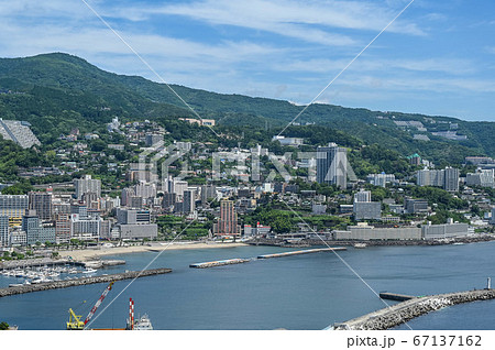 熱海 熱海城付近からの眺め 熱海 熱海城付近からの眺め 67137162