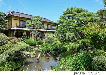 熱海 起雲閣 庭園の風景 旅館 根津嘉一郎 熱海 起雲閣 庭園の風景 旅館 根津嘉一郎 67137497