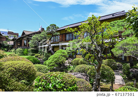 熱海 起雲閣 庭園の風景 旅館 根津嘉一郎 熱海 起雲閣 庭園の風景 旅館 根津嘉一郎 67137501