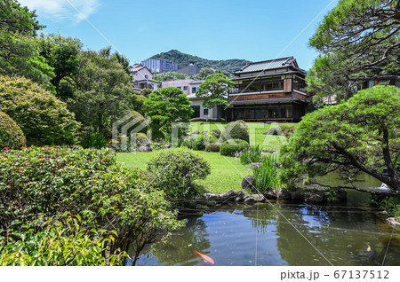 熱海 起雲閣 庭園の風景 旅館 根津嘉一郎 熱海 起雲閣 庭園の風景 旅館 根津嘉一郎 67137512