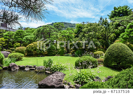 熱海 起雲閣 庭園の風景 旅館 根津嘉一郎 熱海 起雲閣 庭園の風景 旅館 根津嘉一郎 67137516