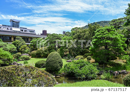 熱海 起雲閣 庭園の風景 旅館 根津嘉一郎 熱海 起雲閣 庭園の風景 旅館 根津嘉一郎 67137517