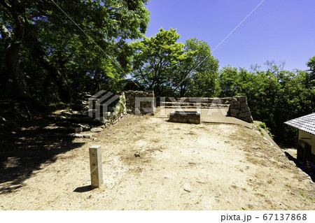 備中松山城　後曲輪　岡山県高梁市 67137868