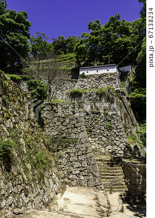 備中松山城 石垣 岡山県高梁市 備中松山城 石垣 岡山県高梁市 67138234