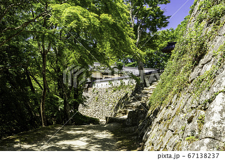 備中松山城　石垣　岡山県高梁市 67138237