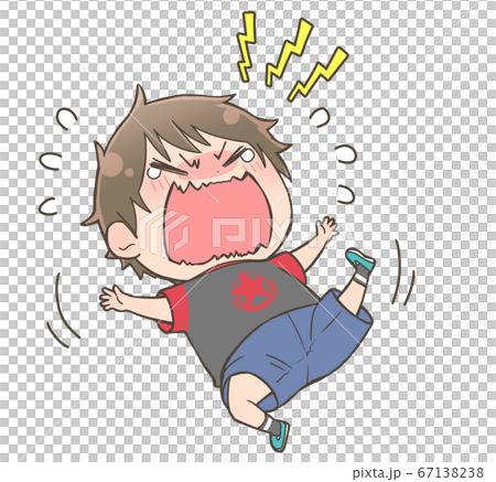 泣いている男の子 67138238