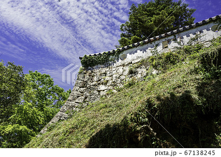備中松山城 石垣 岡山県高梁市 備中松山城 石垣 岡山県高梁市 67138245