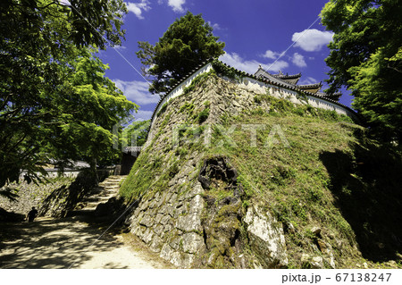 備中松山城　石垣　岡山県高梁市 67138247