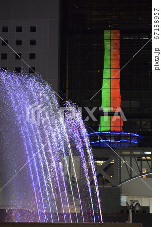 京都タワー 着物の日(襲の色目)ライトアップ 京都タワー 着物の日(襲の色目)ライトアップ 67138957