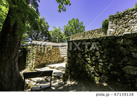 備中松山城　大手門　岡山県高梁市 67139138