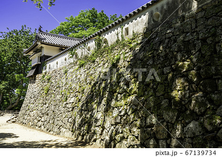 備中松山城　本丸土塀　岡山県高梁市 67139734