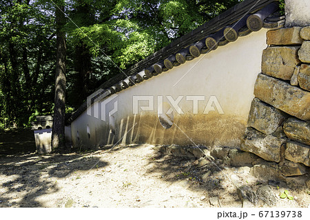 備中松山城　本丸土塀　岡山県高梁市 67139738