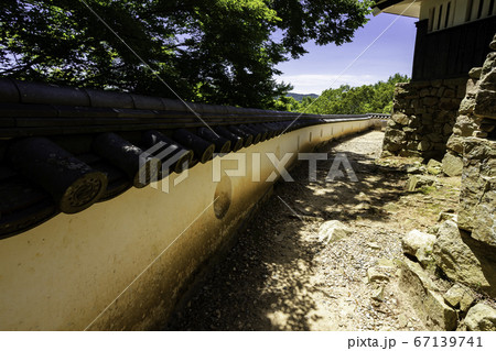 備中松山城 本丸土塀 岡山県高梁市 備中松山城 本丸土塀 岡山県高梁市 67139741