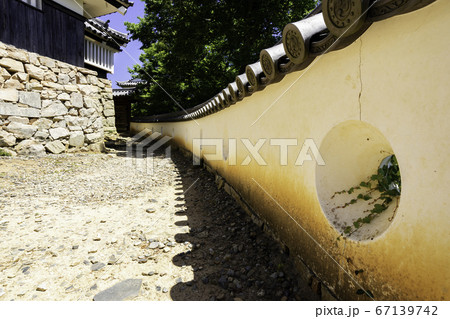 備中松山城　本丸土塀　岡山県高梁市 67139742