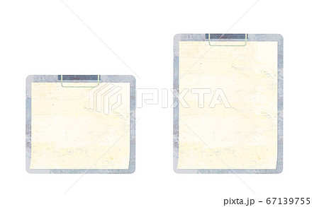 バインダーのイラスト大小のイラスト素材