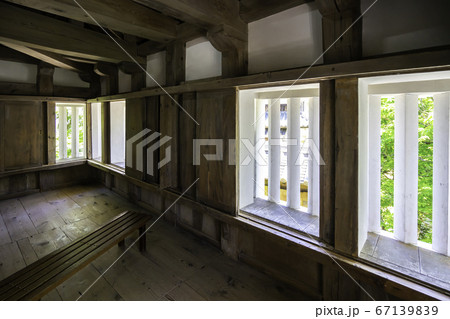 備中松山城　天守内部　岡山県高梁市 67139839