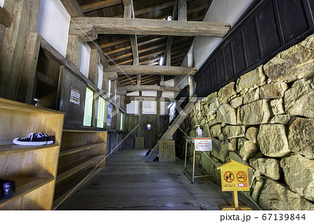 備中松山城　天守内部　岡山県高梁市 67139844