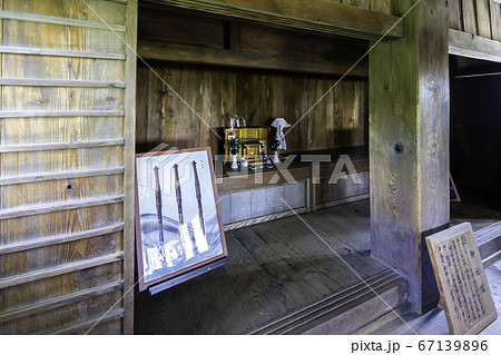 備中松山城　天守内部　御社壇　岡山県高梁市 67139896