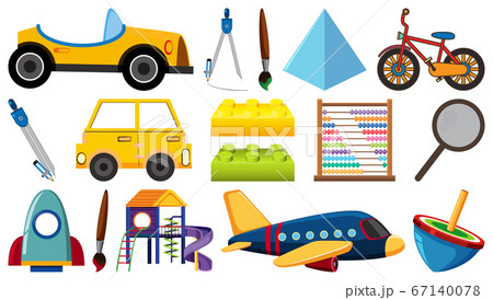 Set of various objects cartoon Set of various objects cartoon 67140078