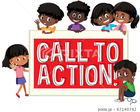 Children with font banner Children with font banner 67140742
