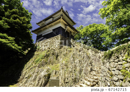 備中松山城 二重櫓 岡山県高梁市 備中松山城 二重櫓 岡山県高梁市 67142715