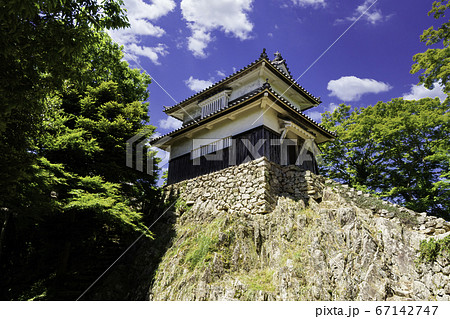 備中松山城　二重櫓　岡山県高梁市 67142747