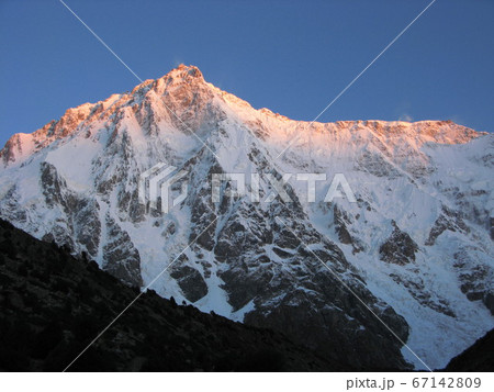パキスタン カラコルムヒマラヤ ナンガパルバット(8125m)ルパール壁 パキスタン カラコルムヒマラヤ ナンガパルバット(8125m)ルパール壁 67142809